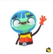 Набор стикеров для Telegram Alien Grisha 1