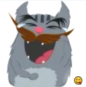 Набор стикеров для Telegram Animated Cat 1