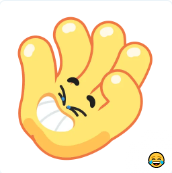 Набор стикеров для Telegram Funny Hands 1