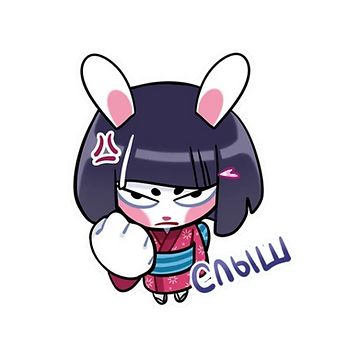 Набор стикеров Набор стикеров Усагичи для Viber - фото 1