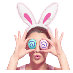 Набор стикеров Easter 2018 для Viber - фото 1