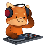 Набор стикеров Freddie, лето и музыка! для Viber - фото 1