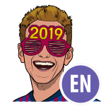 Набор стикеров Happy Holidays from Barça для Viber - фото 1