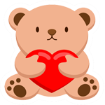 Набор стикеров Love для Viber - фото 1