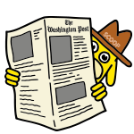 Набор стикеров The Washington Post для Viber - фото 1