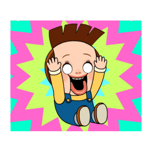 Набор стикеров [Animation] SHO-CHAN RAMPAGE для WhatsApp 1