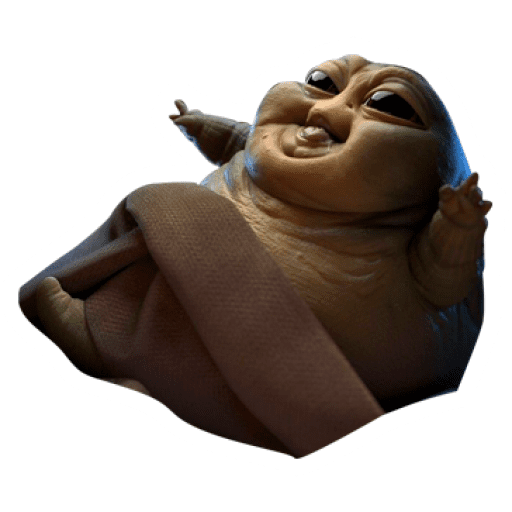 Набор стикеров Baby Yoda для WhatsApp 13