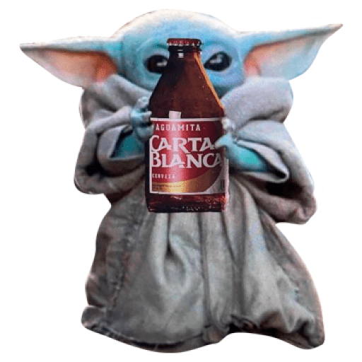 Набор стикеров Baby Yoda для WhatsApp 16