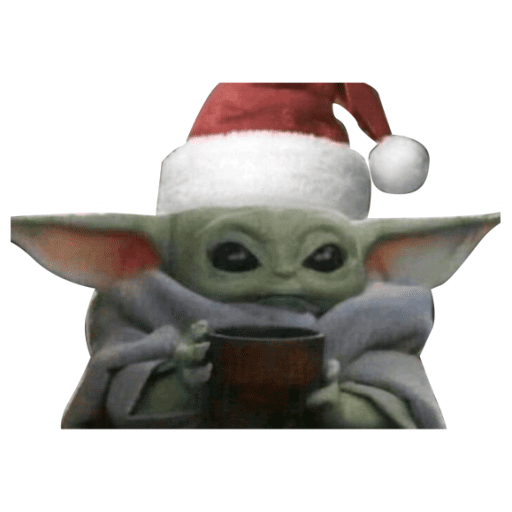 Набор стикеров Baby Yoda для WhatsApp 19