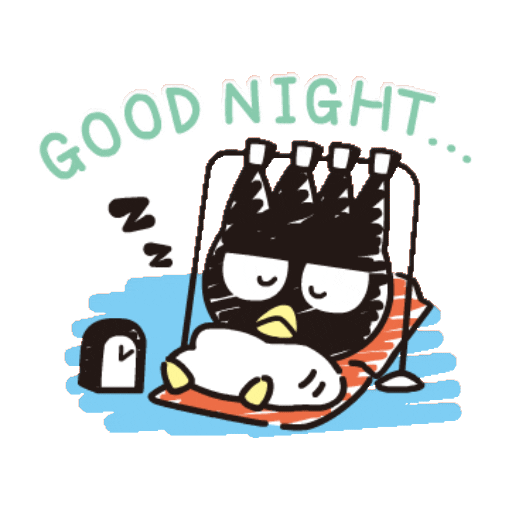 Набор стикеров BAD BADTZ-MARU Hand-Drawn Stickers для WhatsApp 1