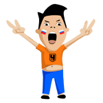 Набор стикеров Болеем за наших для Viber - фото 1