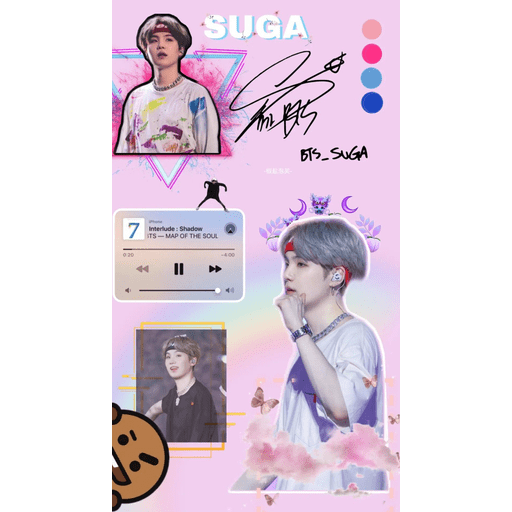 Набор стикеров BTS для WhatsApp 25