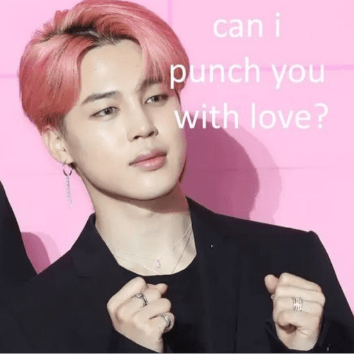 Набор стикеров BTS memes 2 для WhatsApp 20