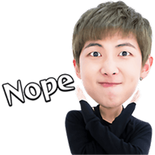 Набор стикеров BTS Stickers 2 для WhatsApp stickerpacks