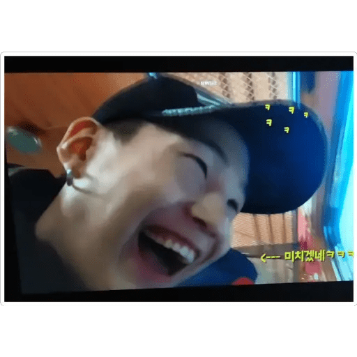 Набор стикеров BTS x NamjoonsFish для WhatsApp 1