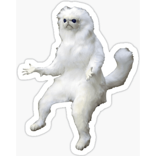 Набор стикеров Cat memes для WhatsApp 7