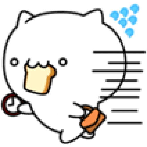 Набор стикеров cat3 для WhatsApp 3