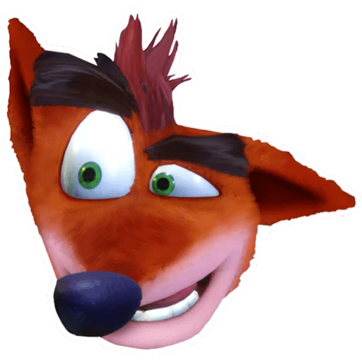 Набор стикеров Crash Bandicoot 2 для WhatsApp 2