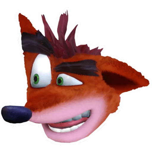 Набор стикеров Crash Bandicoot 2 для WhatsApp 24