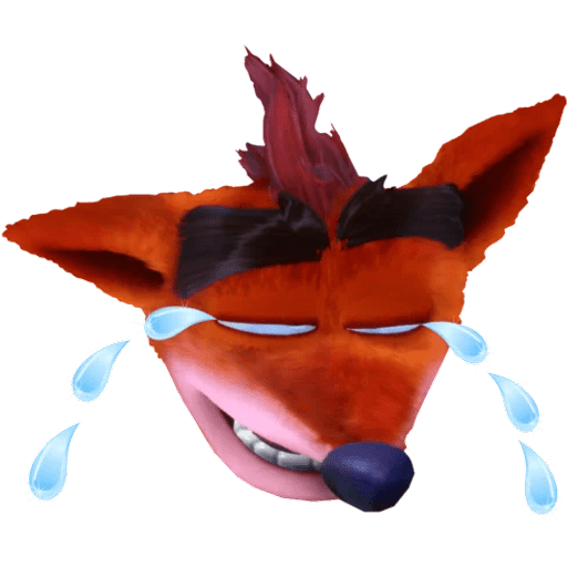 Набор стикеров Crash Bandicoot 2 для WhatsApp 27