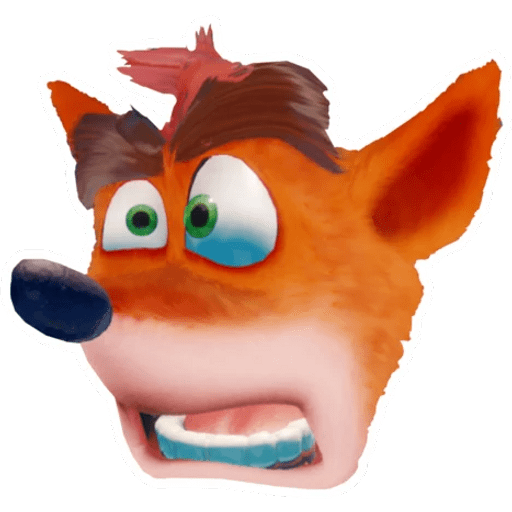 Набор стикеров Crash Bandicoot 3 для WhatsApp 17