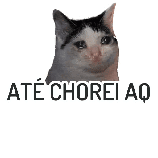 Набор стикеров Crying Cats 1 для WhatsApp 10