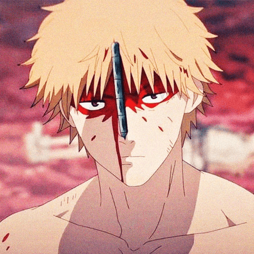 Набор стикеров Denji - Chainsaw Man для WhatsApp 8