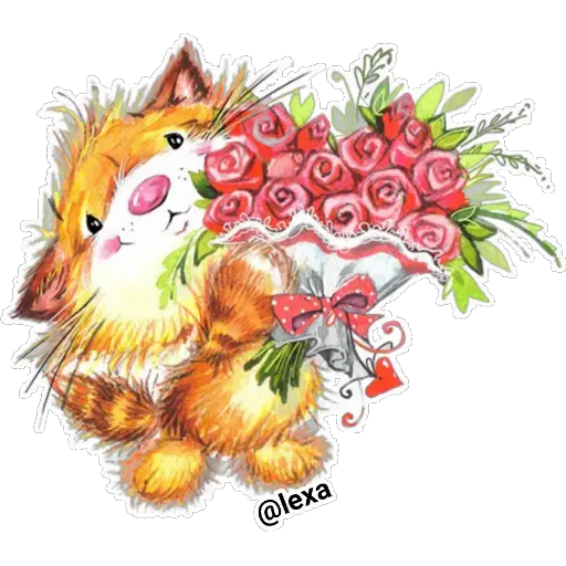 Набор стикеров 🌺🌼Flowers for You! 🌷🌹 для WhatsApp stickerpacks