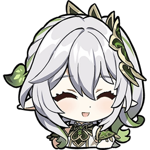 Набор стикеров Genshin Impact 10 для WhatsApp 2