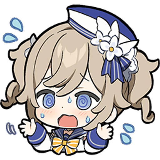 Набор стикеров Genshin Impact 4 для WhatsApp 11