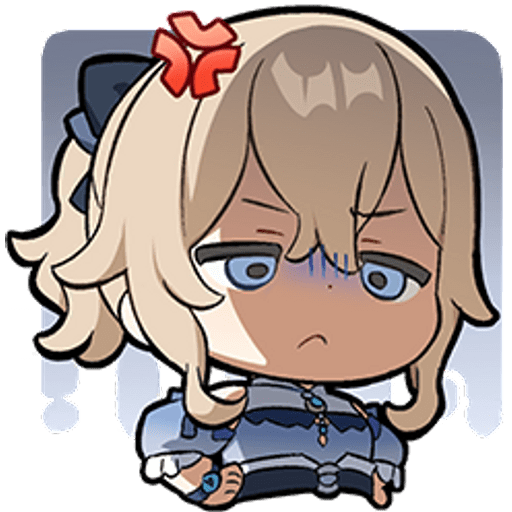 Набор стикеров Genshin Impact 4 для WhatsApp 13