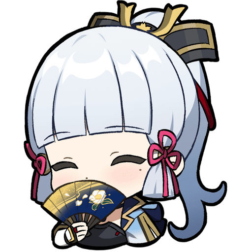 Набор стикеров Genshin Impact 4 для WhatsApp 16