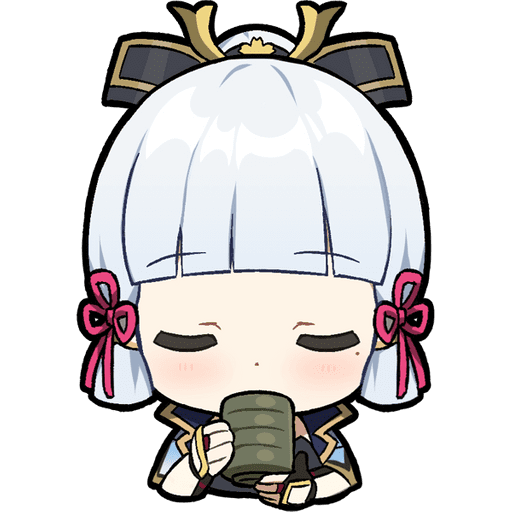 Набор стикеров Genshin Impact 4 для WhatsApp 17