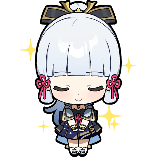 Набор стикеров Genshin Impact 4 для WhatsApp 18