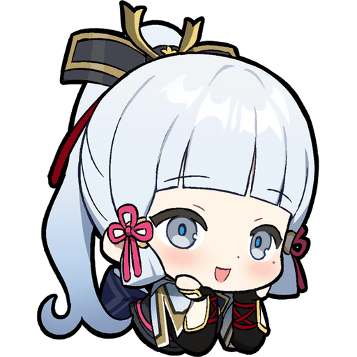 Набор стикеров Genshin Impact 4 для WhatsApp 19