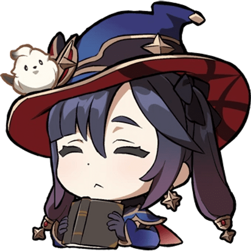 Набор стикеров Genshin Impact 8 для WhatsApp 27