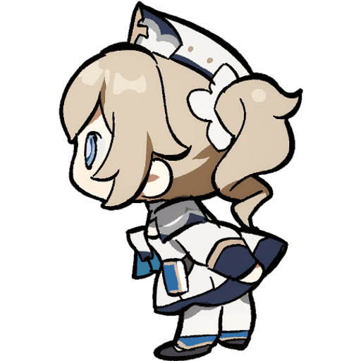 Набор стикеров Genshin Impact Barbara для WhatsApp 6