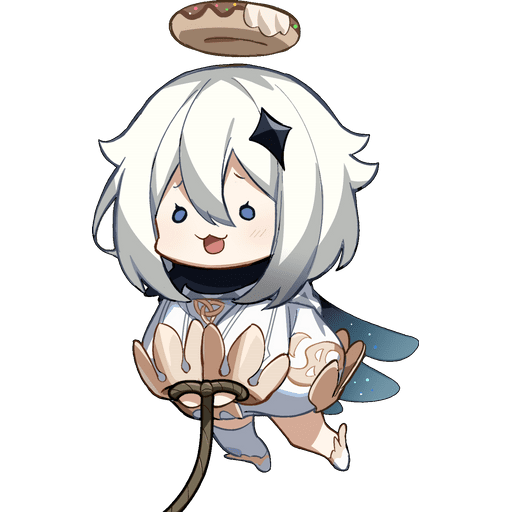 Набор стикеров Genshin Impact Paimon 2 для WhatsApp 13