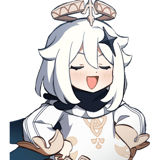 Набор стикеров Genshin Impact Paimon 2 для WhatsApp 2