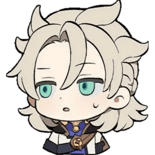 Набор стикеров genshin pt 2 для WhatsApp 20