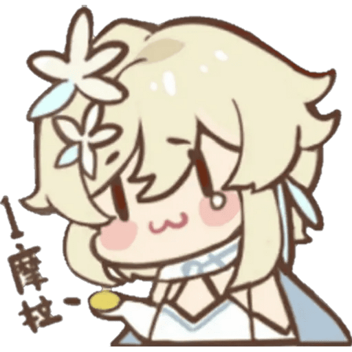 Набор стикеров genshin pt 2 для WhatsApp 6