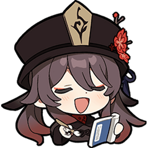 Набор стикеров Genshin stickers pt2 для WhatsApp 21