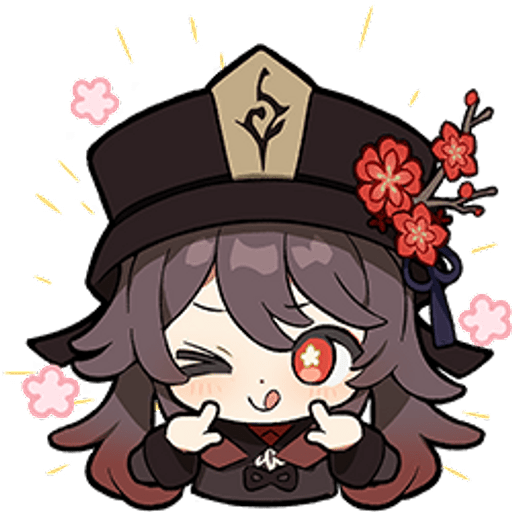 Набор стикеров Genshin stickers pt2 для WhatsApp 23