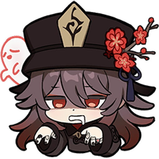 Набор стикеров Genshin stickers pt2 для WhatsApp 24