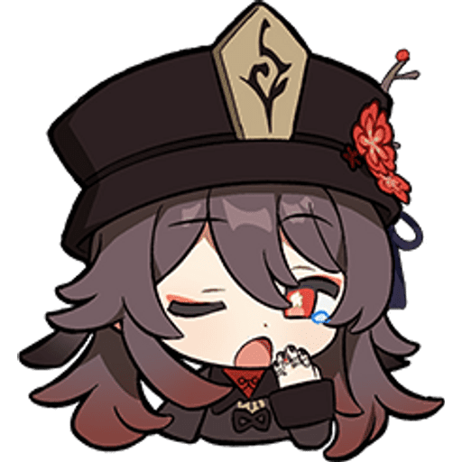 Набор стикеров Genshin stickers pt2 для WhatsApp 26