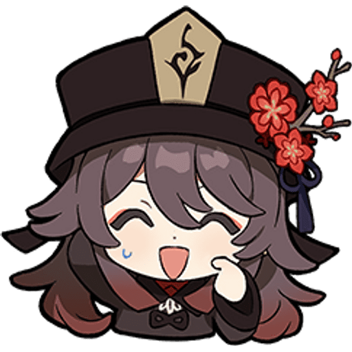 Набор стикеров Genshin stickers pt2 для WhatsApp 27