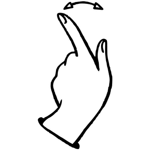 Набор стикеров Give me a hand! для WhatsApp 10