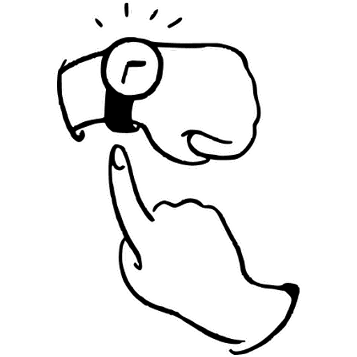 Набор стикеров Give me a hand! для WhatsApp 2