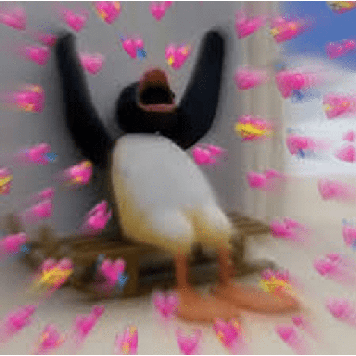 Набор стикеров Heart Reaction Pics для WhatsApp 1