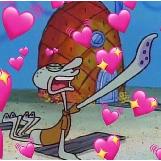 Набор стикеров Heart Reaction Pics для WhatsApp 18